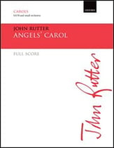 Angels Carol SATB Full Score cover